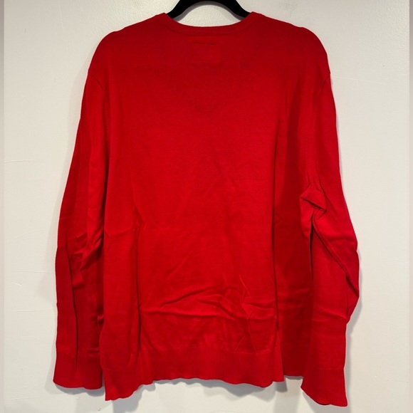 Red American eagle vneck sweater - Picture 3 of 3
